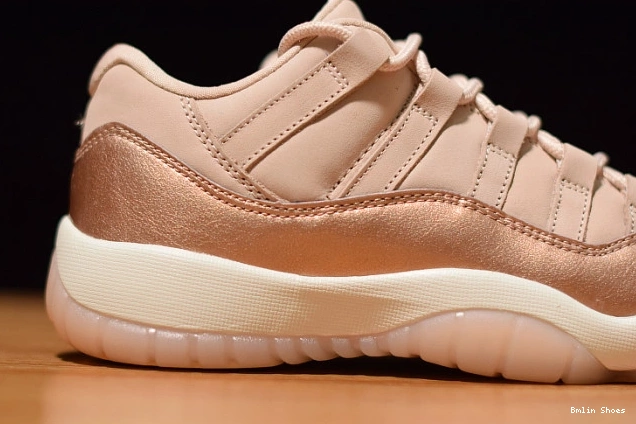 Bmlin Shoes GS Rose Low AH7860-105 Gold Jordan Air 11 0815